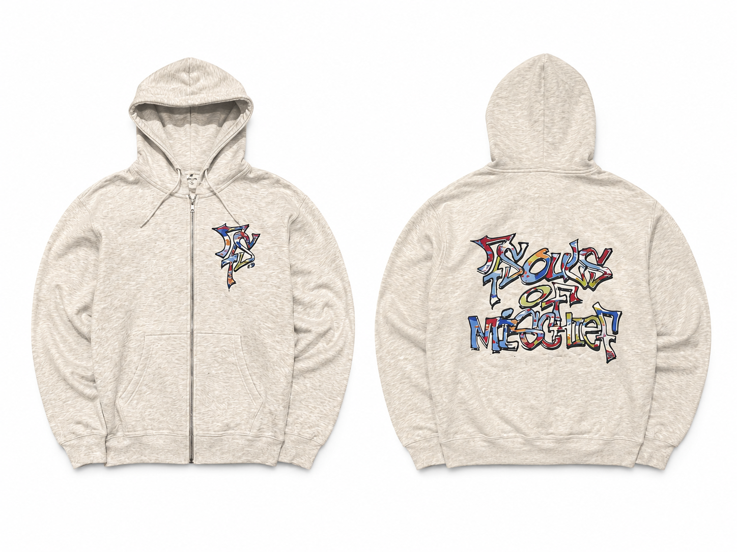 Grey Seven Souls Logo Hoodie