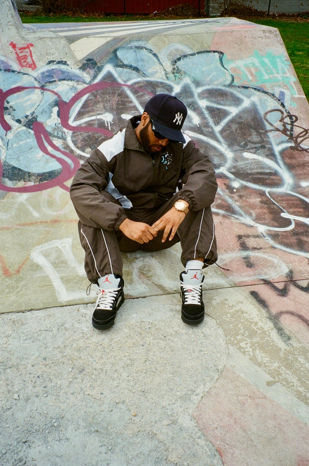 OLIVE GREEN SEVEN SOULS WINDBREAKER SET